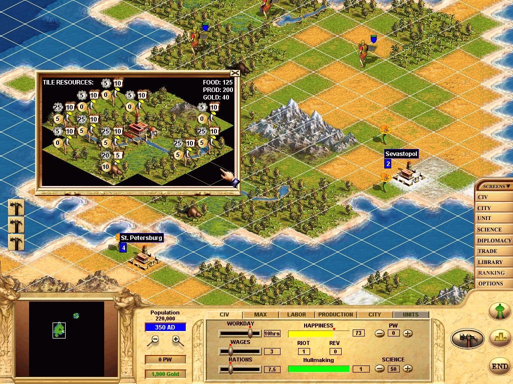 Скриншот из игры Civilization: Call to Power - 7