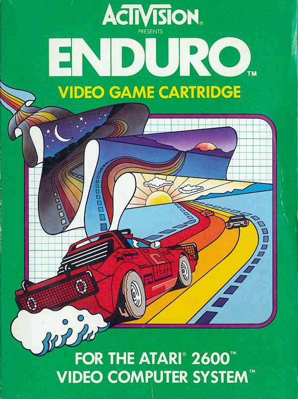 Обложка игры Enduro
