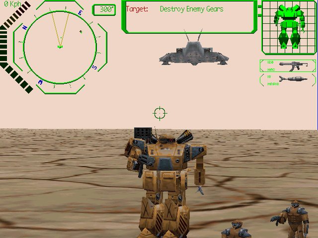 Скриншот из игры Heavy Gear - 6
