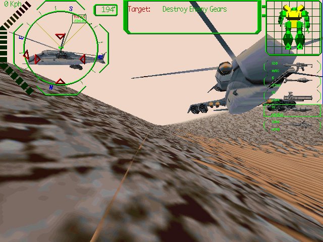 Скриншот из игры Heavy Gear - 1