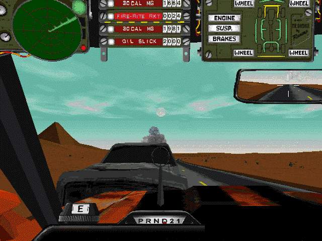 Скриншот из игры Interstate '76 - 1