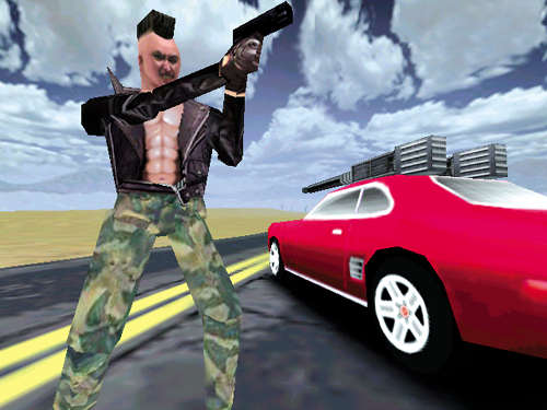 Скриншот из игры Interstate '82 - 1