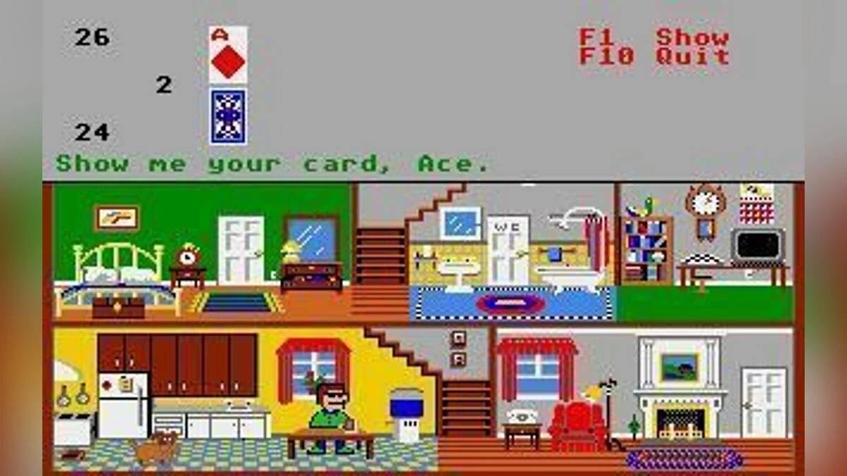 Скриншот из игры Little Computer People - 1