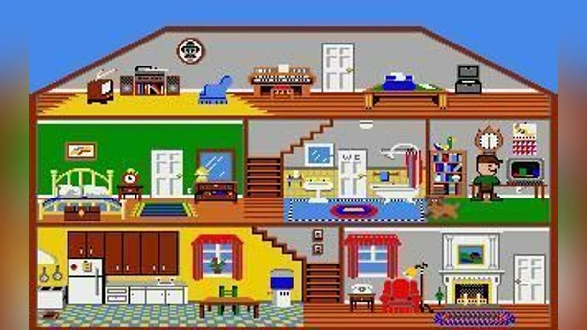 Скриншот из игры Little Computer People - 4