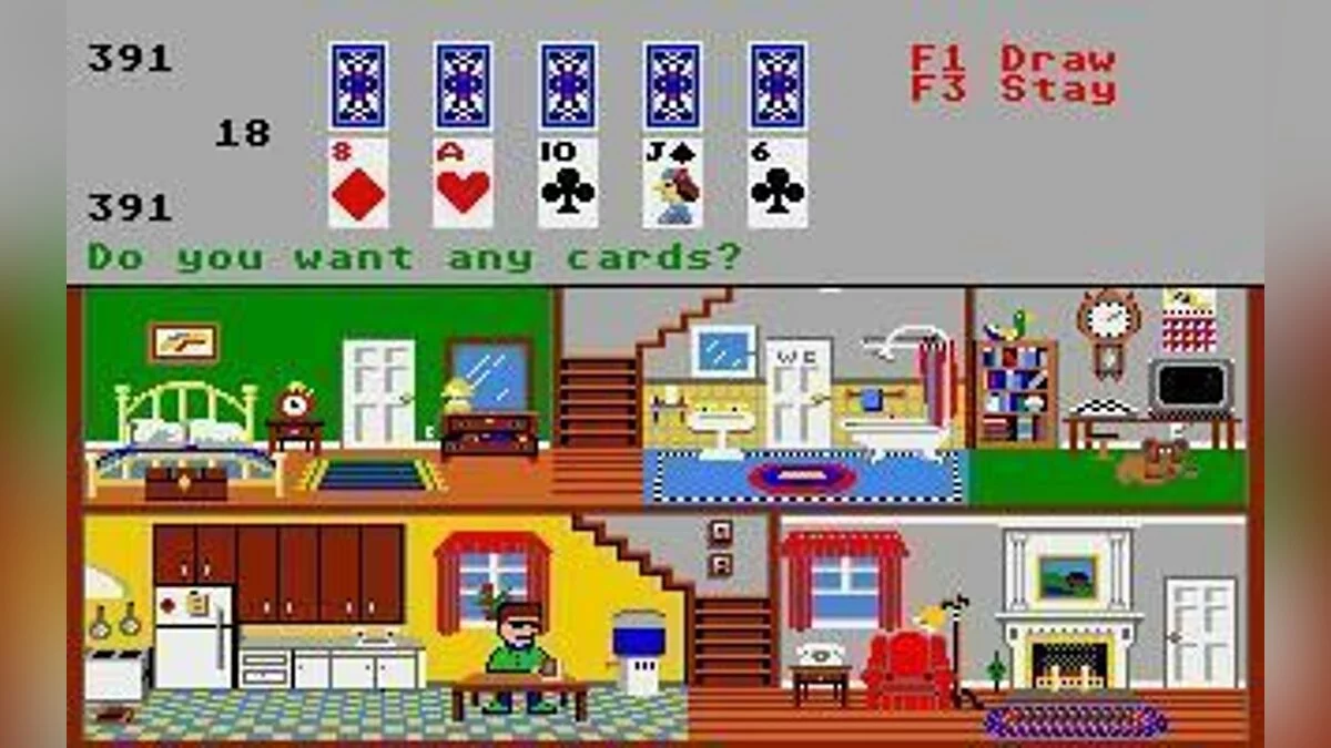 Скриншот из игры Little Computer People - 5