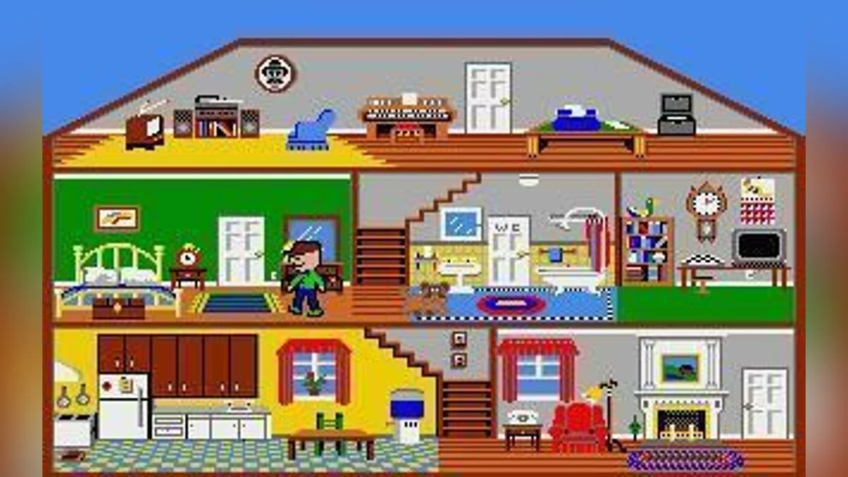 Скриншот из игры Little Computer People - 3