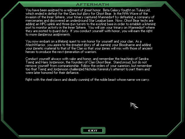 Скриншот из игры MechWarrior 2 Ghost Bear's Legacy - 11