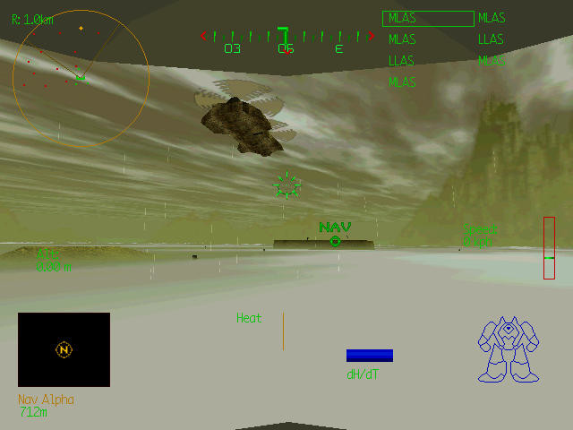 Скриншот из игры MechWarrior 2: Mercenaries - 4