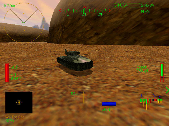 Скриншот из игры MechWarrior 2: Mercenaries - 18