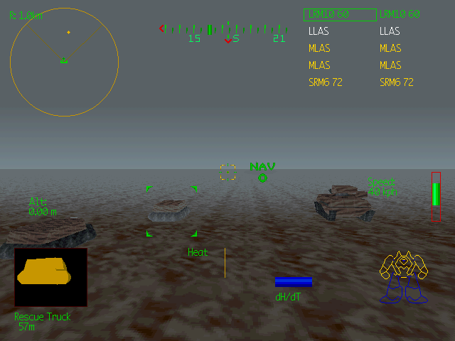 Скриншот из игры MechWarrior 2: Mercenaries - 32