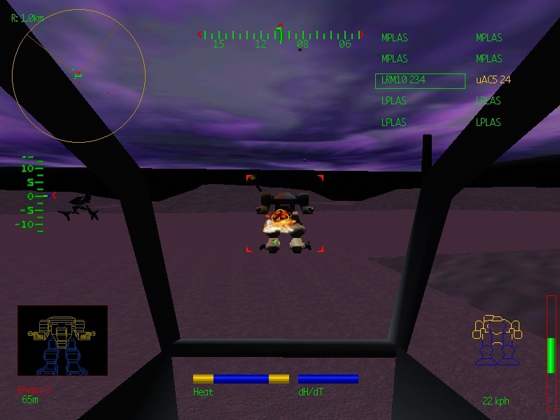 Скриншот из игры MechWarrior 2: Mercenaries - 24