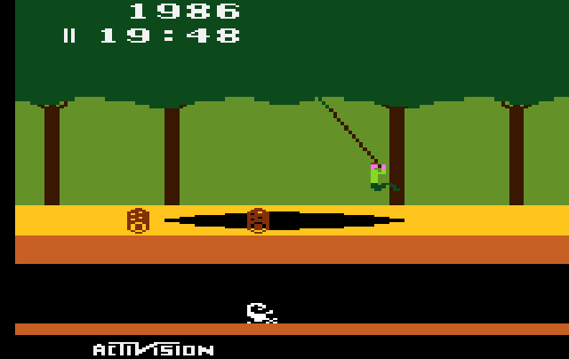 Скриншот из игры Pitfall! - 1