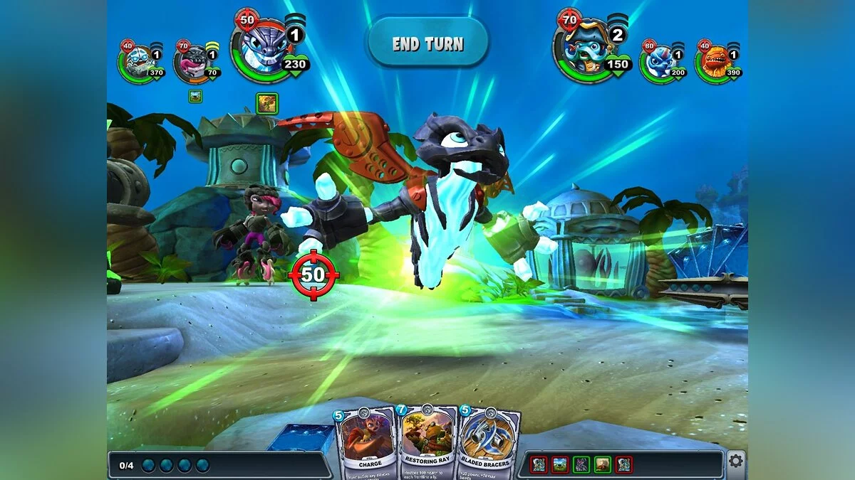 Скриншот из игры Skylanders Battlecast  - 10