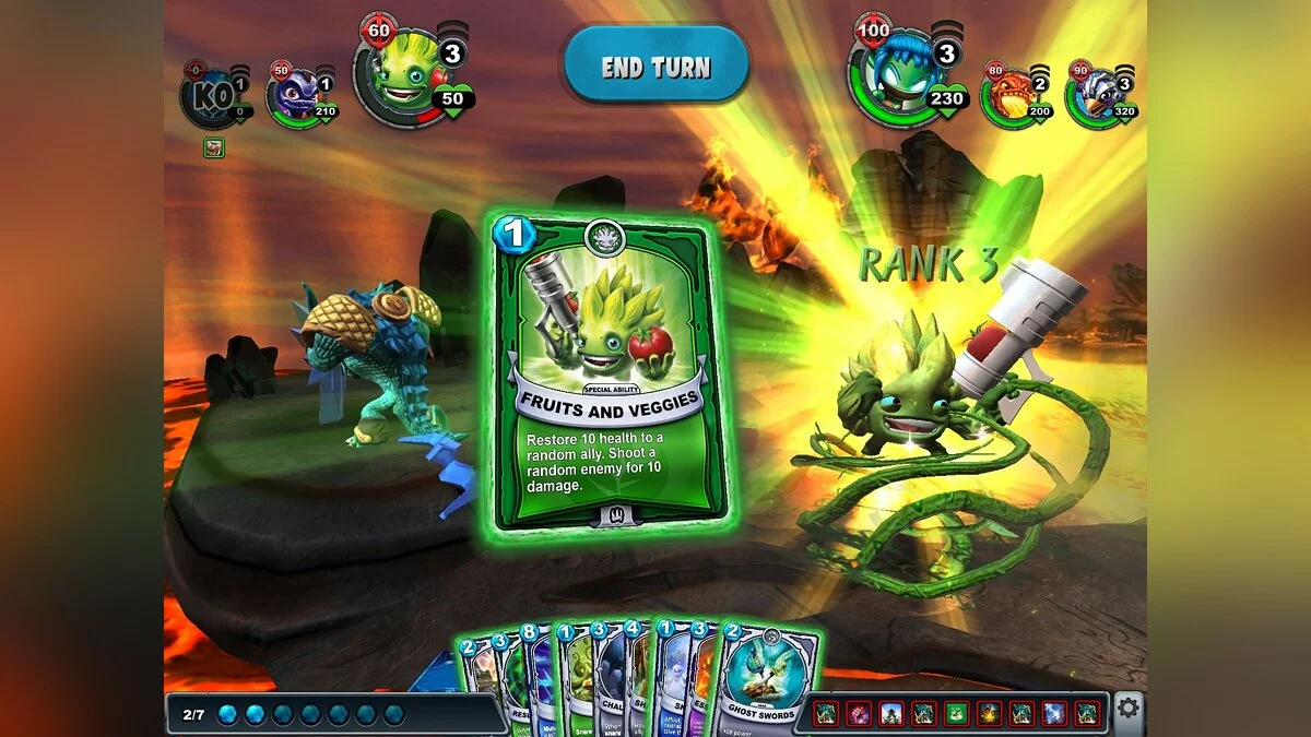 Скриншот из игры Skylanders Battlecast  - 11