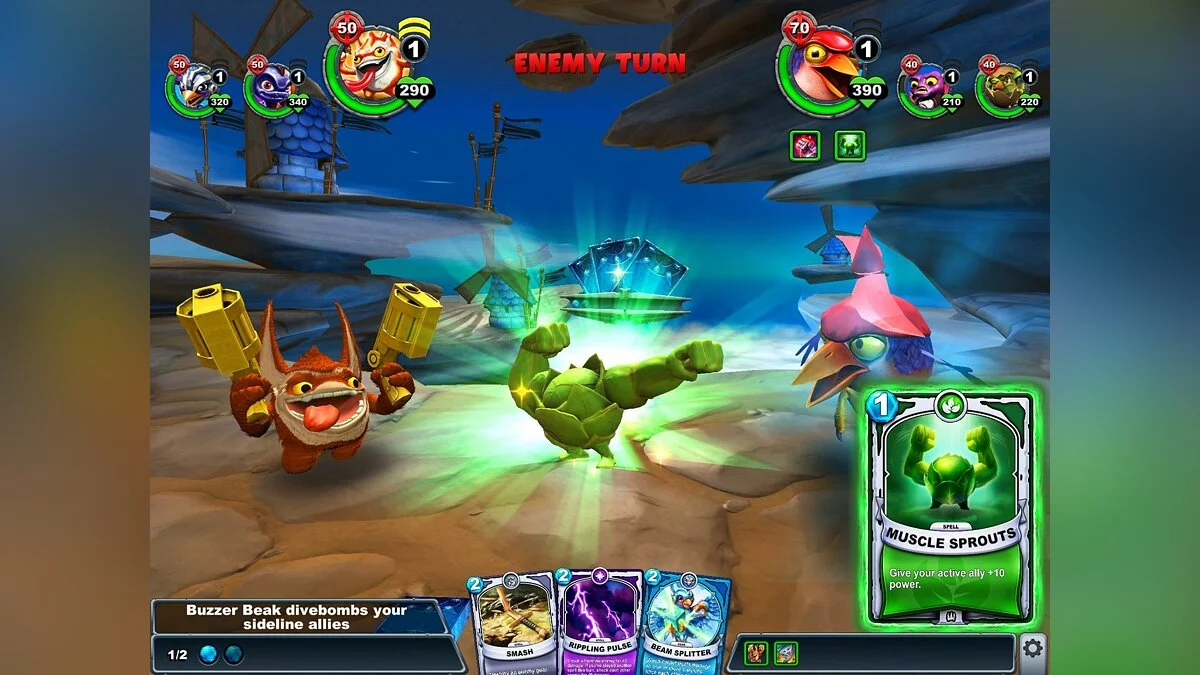 Скриншот из игры Skylanders Battlecast  - 12