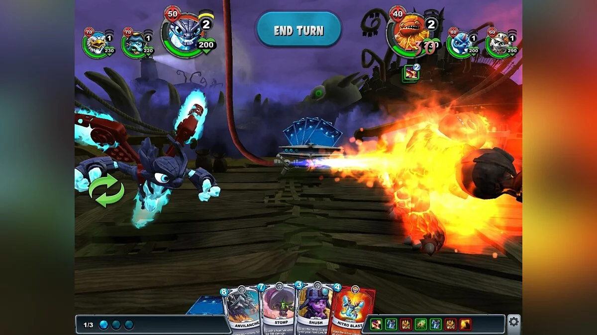Скриншот из игры Skylanders Battlecast  - 8