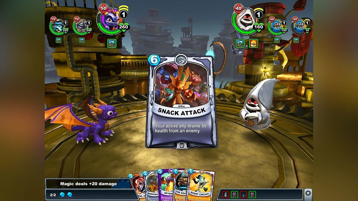 Скриншот из игры Skylanders Battlecast  - 7