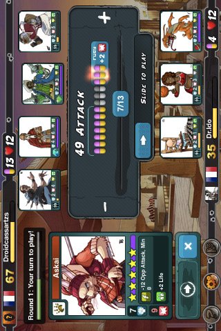 Скриншот из игры Urban Rivals - 4