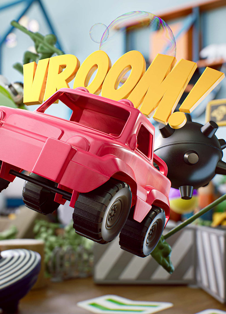 Обложка игры Vroom! Obstacle Racing