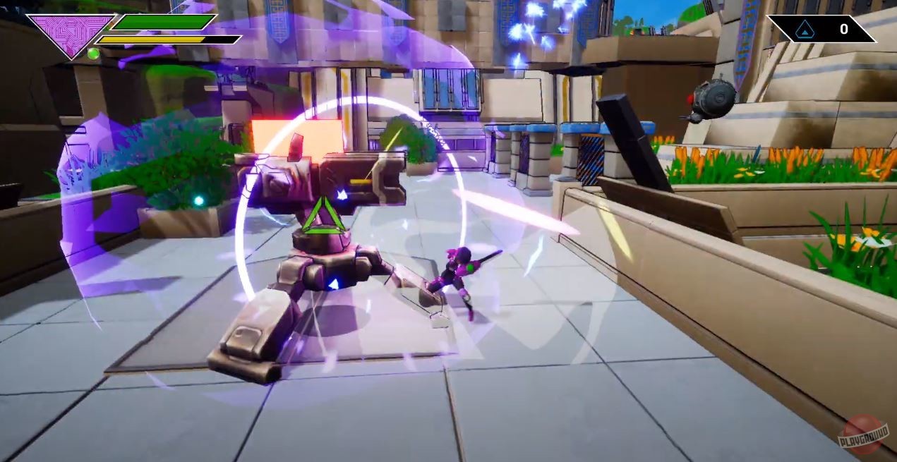 Скриншот из игры Protodroid DeLTA - 15