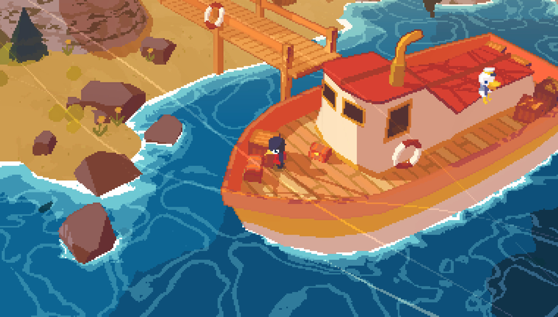 Скриншот из игры A Short Hike - 4