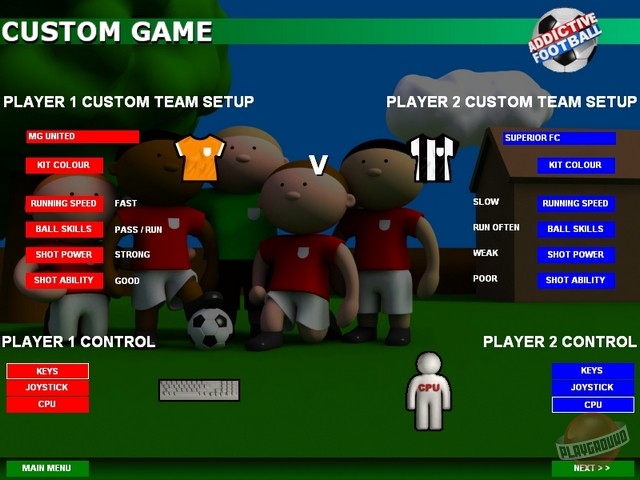 Скриншот из игры Addictive Football - 3