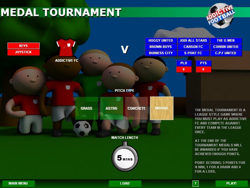 Скриншот из игры Addictive Football - 1