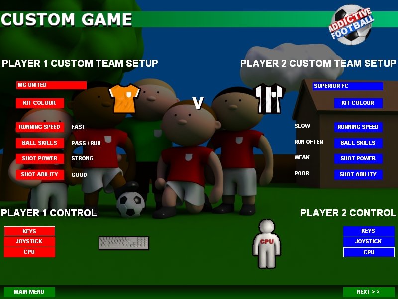 Скриншот из игры Addictive Football - 4