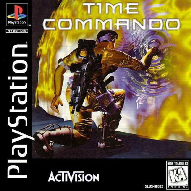 Обложка игры Time Commando