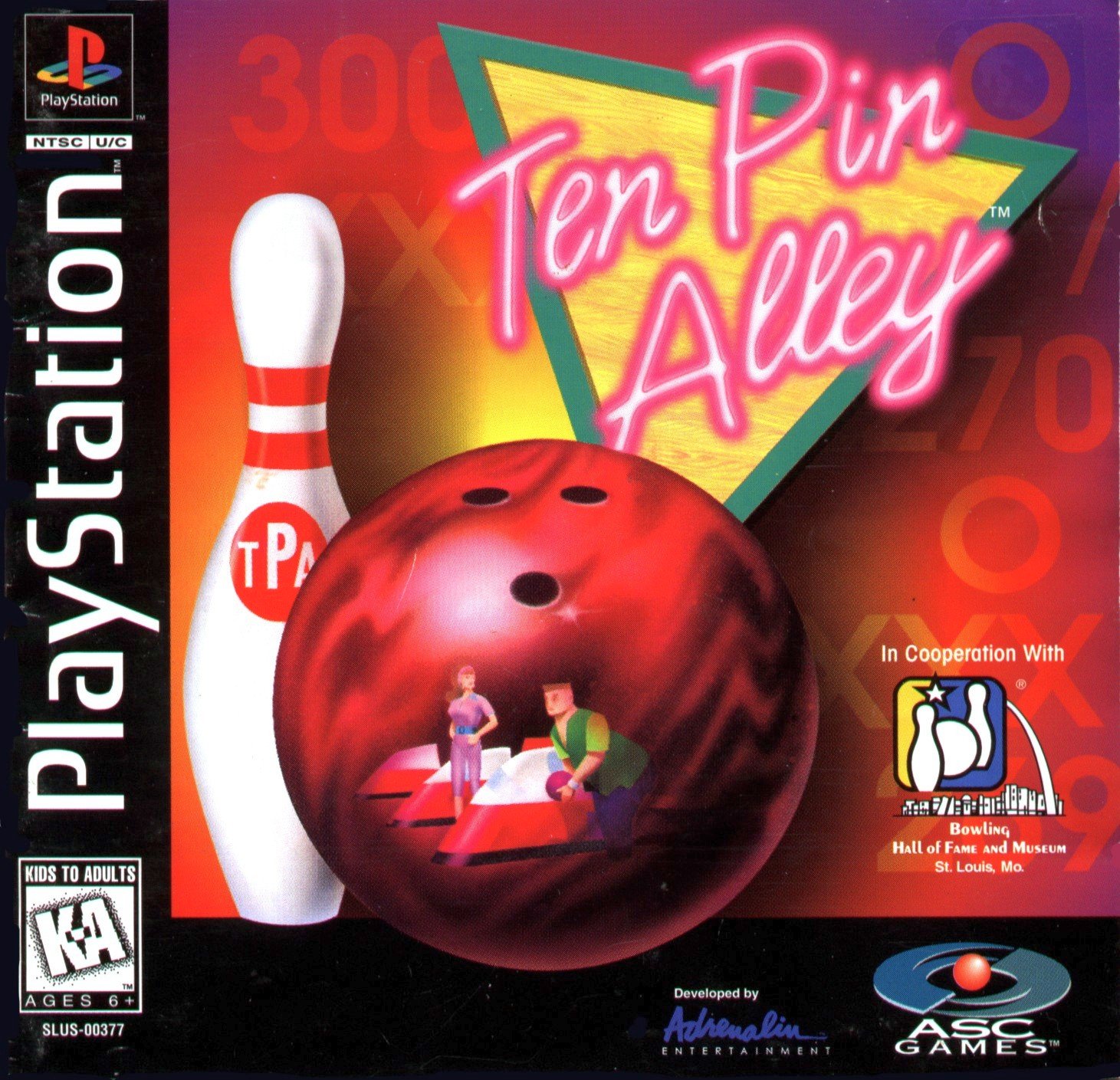 Обложка игры Ten Pin Alley