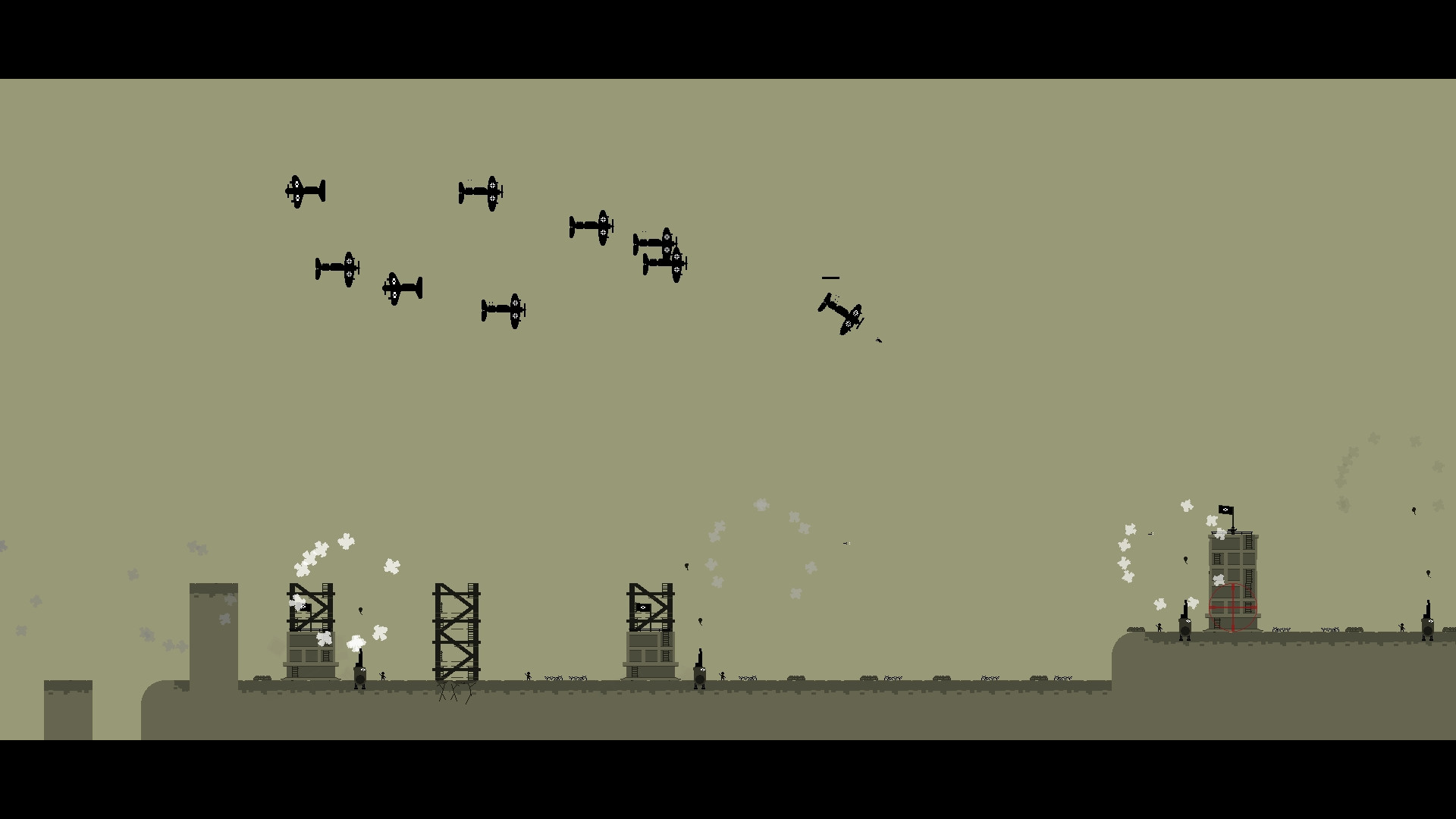 Скриншот из игры FLAK - 4