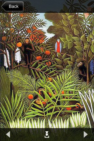 Скриншот из игры Henri Rousseau Jigsaw Puzzles - 4