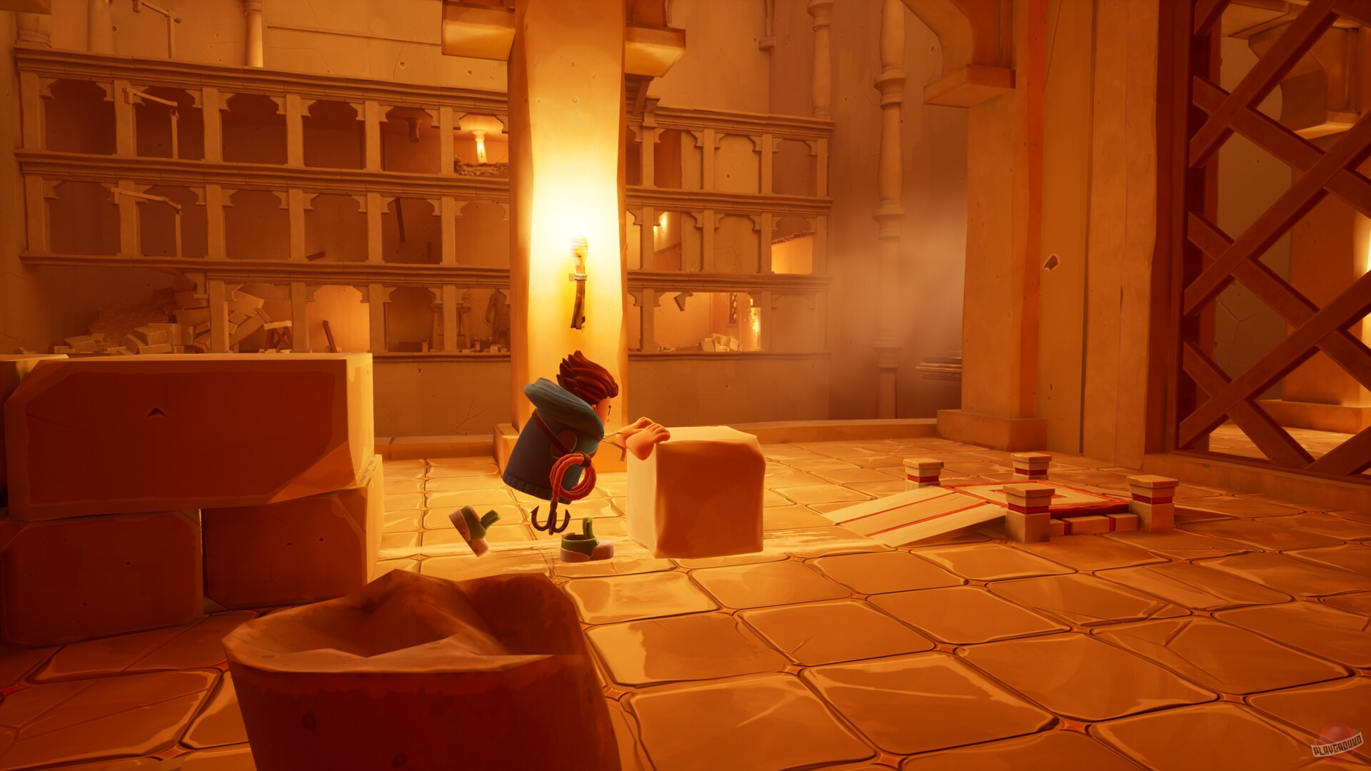 Скриншот из игры Ari Buktu and the Anytime Elevator - 12