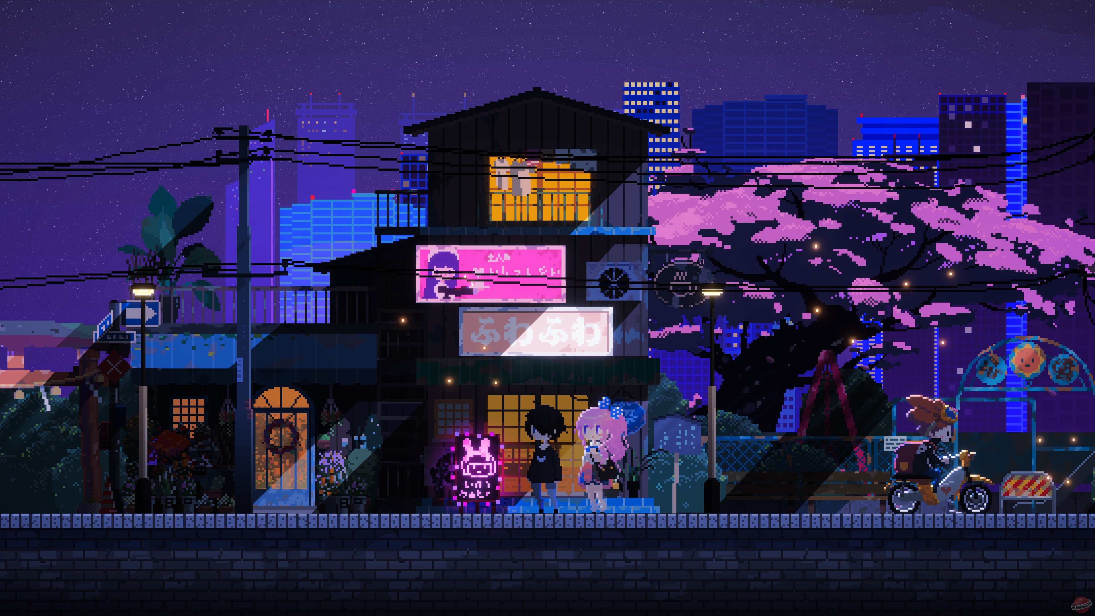 Скриншот из игры Maid Cafe on Electric Street - 2