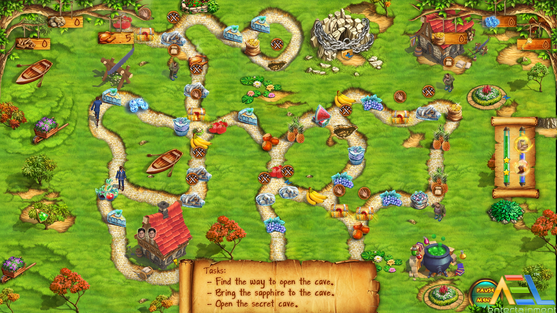 Скриншот из игры Happy Empire - A Bouquet for the Princess - 8