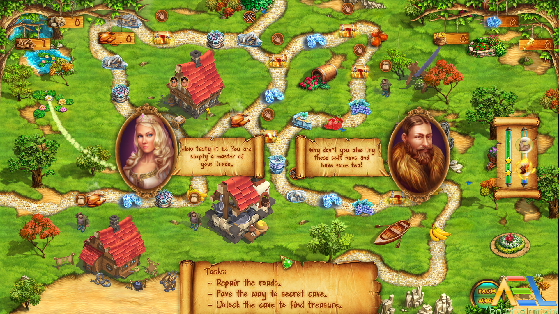 Скриншот из игры Happy Empire - A Bouquet for the Princess - 11