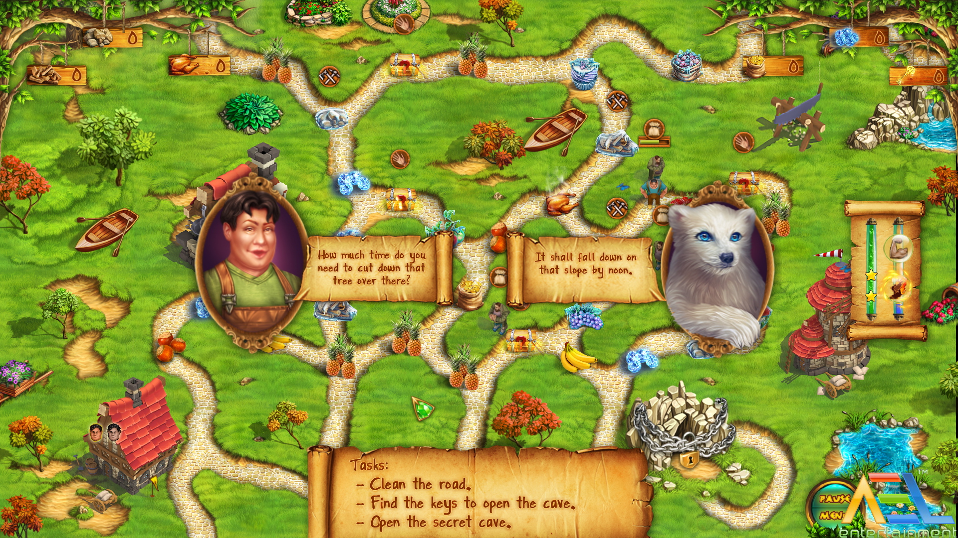 Скриншот из игры Happy Empire - A Bouquet for the Princess - 12