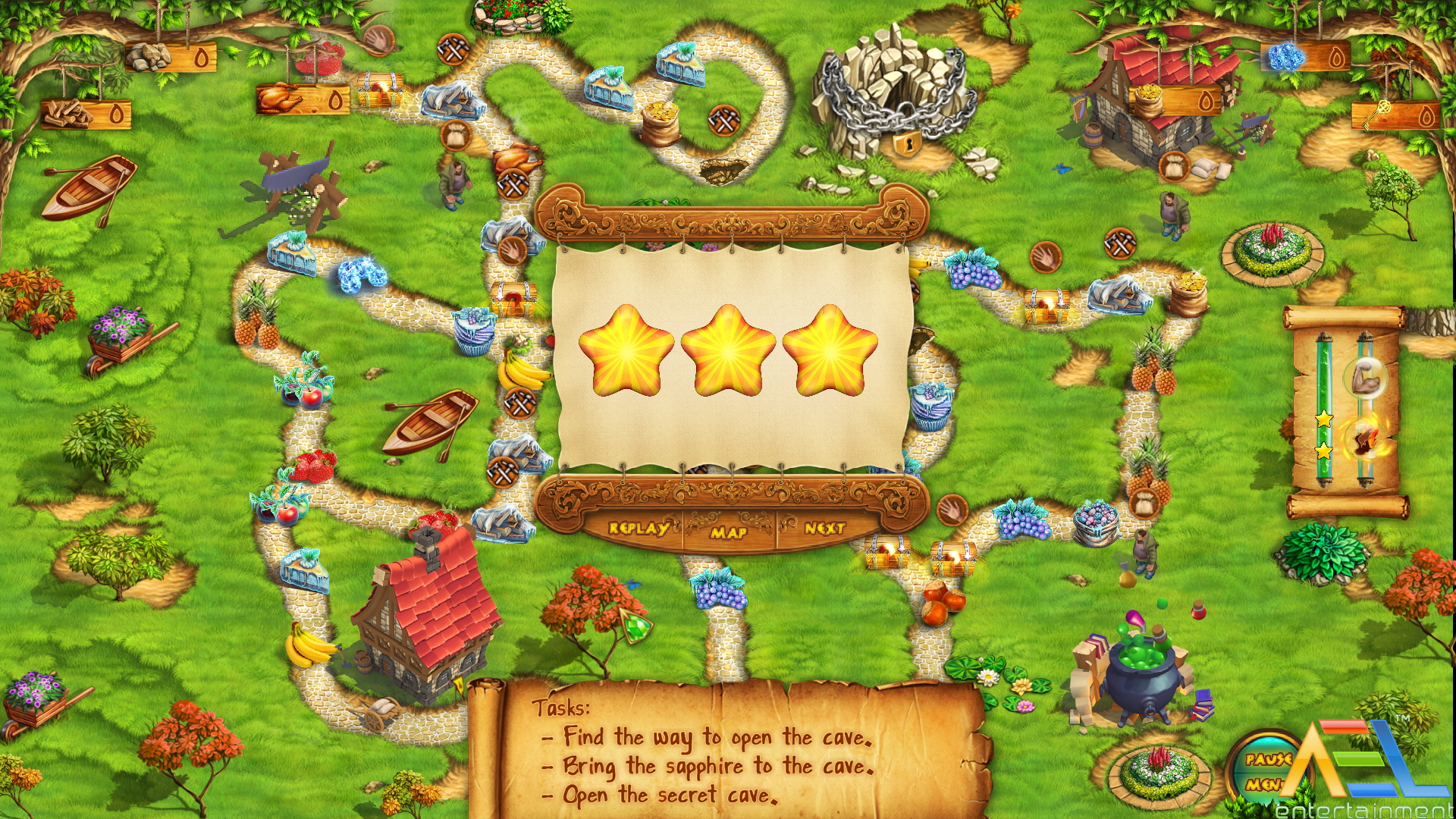 Скриншот из игры Happy Empire - A Bouquet for the Princess - 7