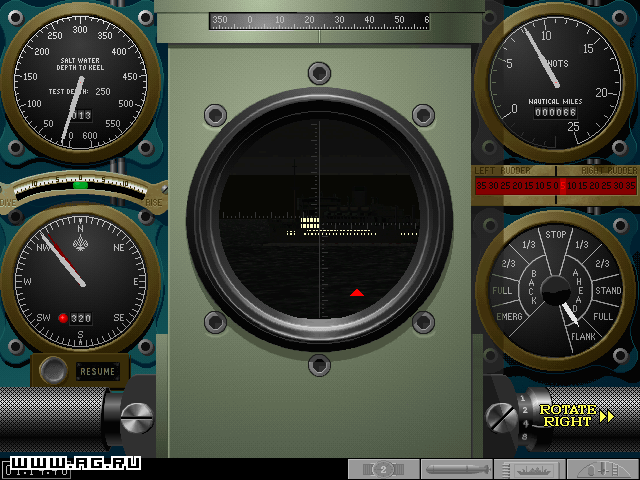 Скриншот из игры Silent Hunter - 8