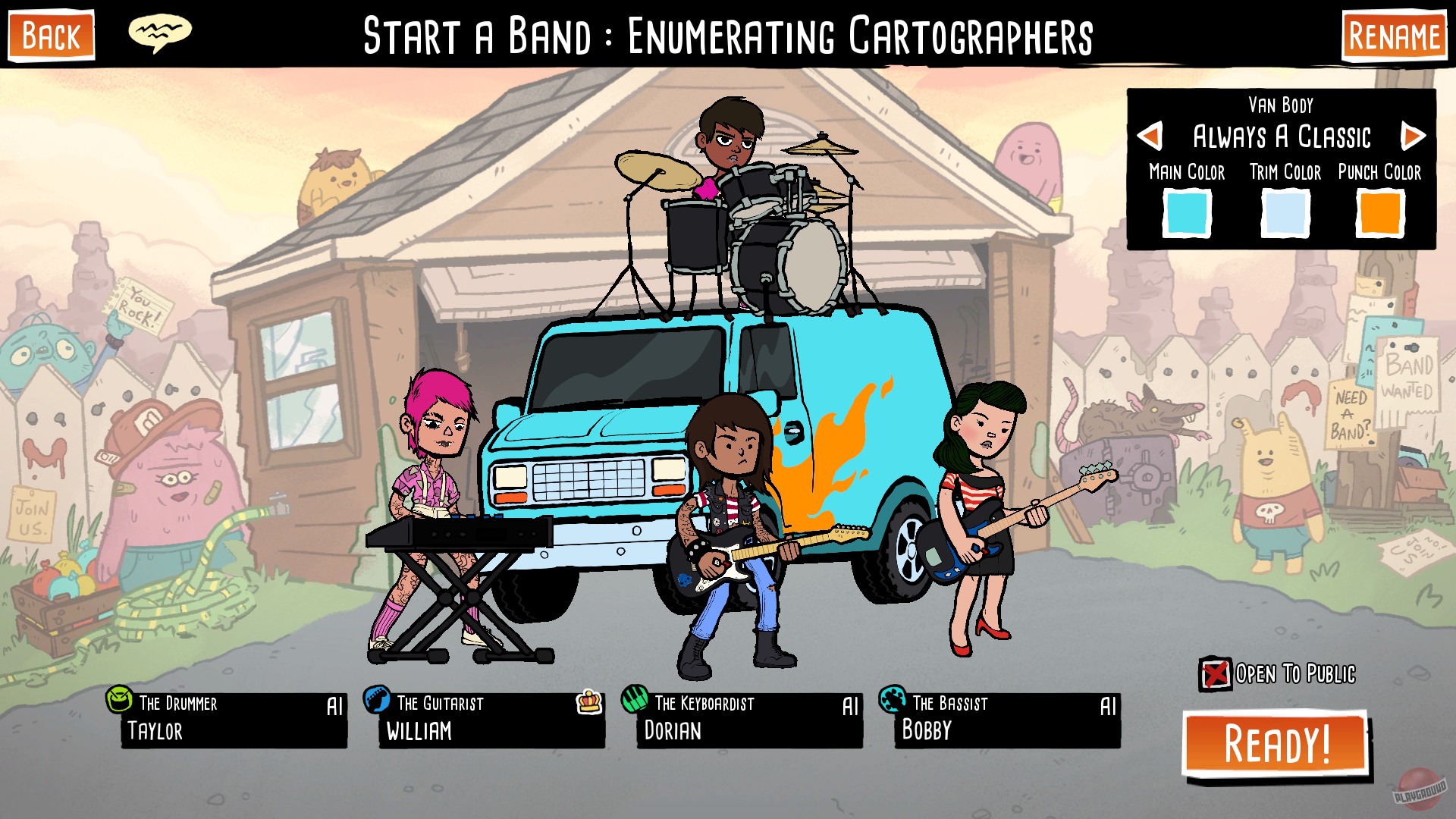 Скриншот из игры Battle Bands: Rock & Roll Deckbuilder - 2