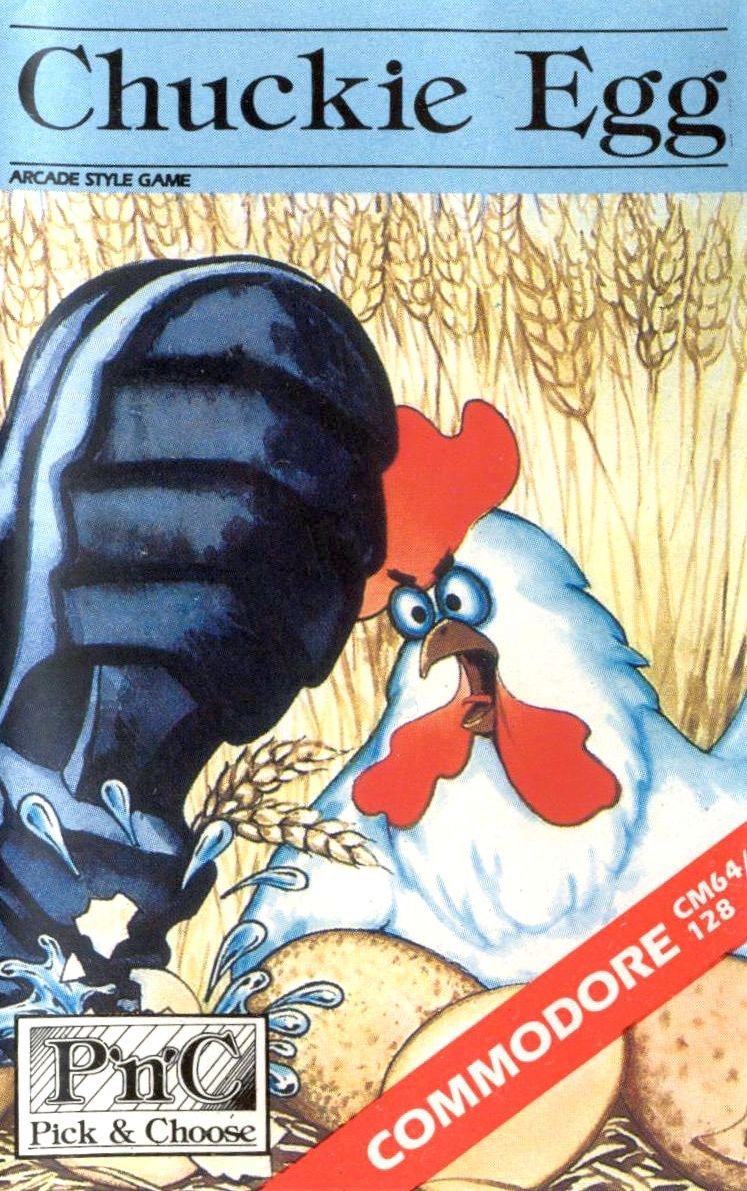 Обложка игры Chuckie Egg