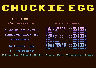 Скриншот из игры Chuckie Egg - 22