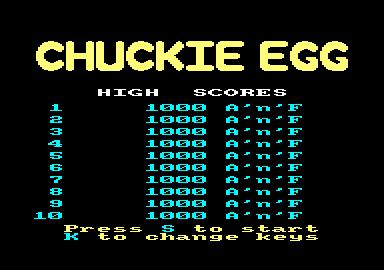 Скриншот из игры Chuckie Egg - 25