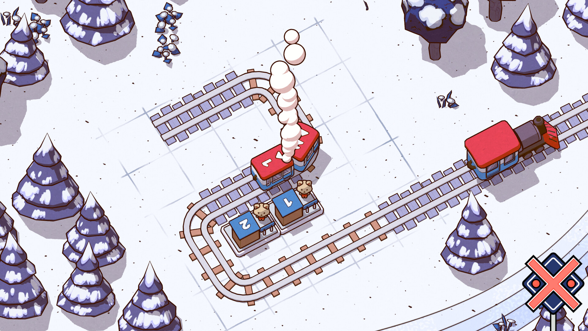 Скриншот из игры Railbound - 1