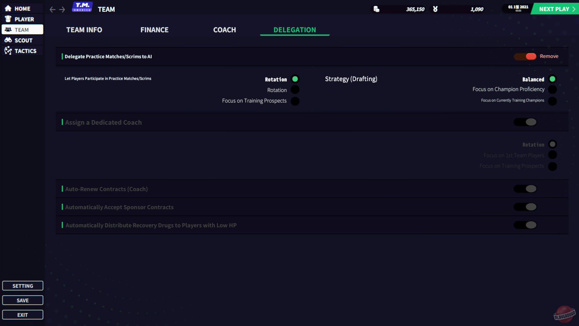 Скриншот из игры League Manager 2022 - 8