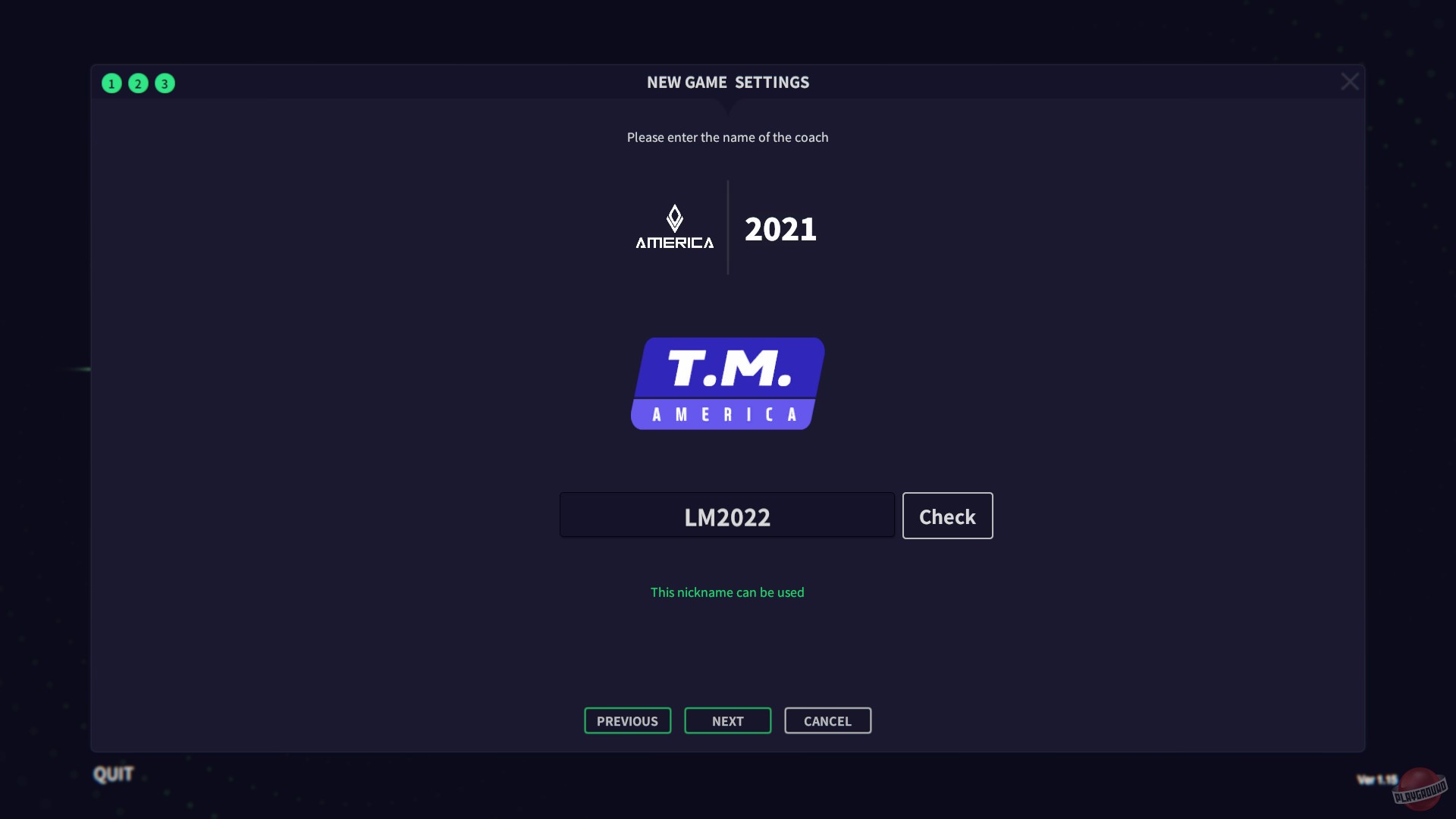 Скриншот из игры League Manager 2022 - 3