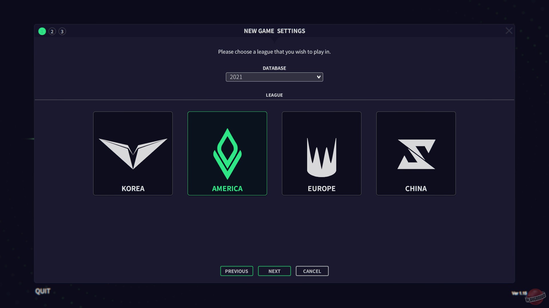 Скриншот из игры League Manager 2022 - 18