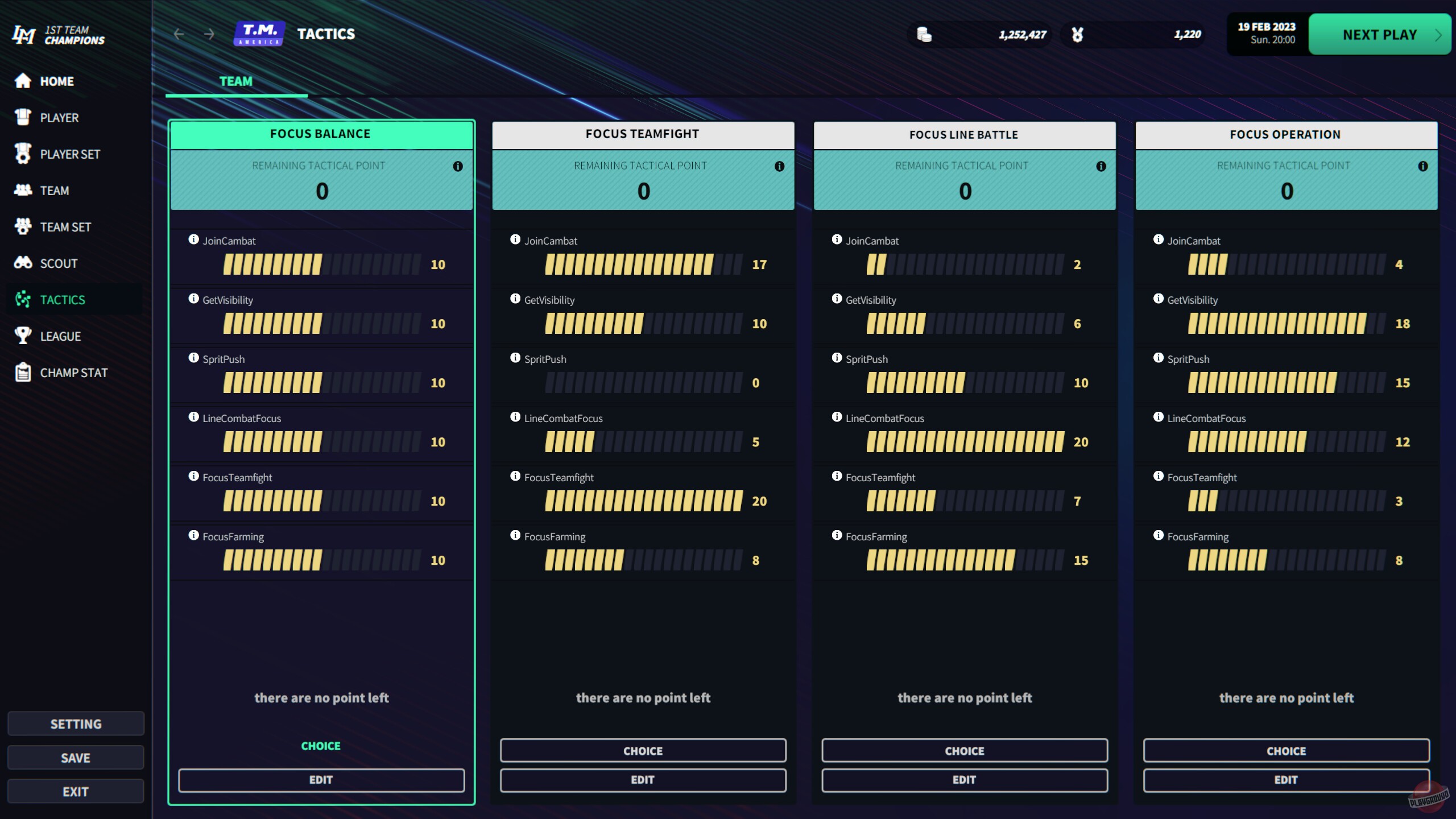 Скриншот из игры League Manager 2023 - 3