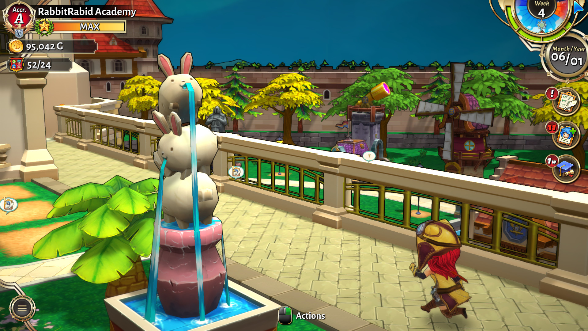 Скриншот из игры Valthirian Arc: Hero School Story - 1