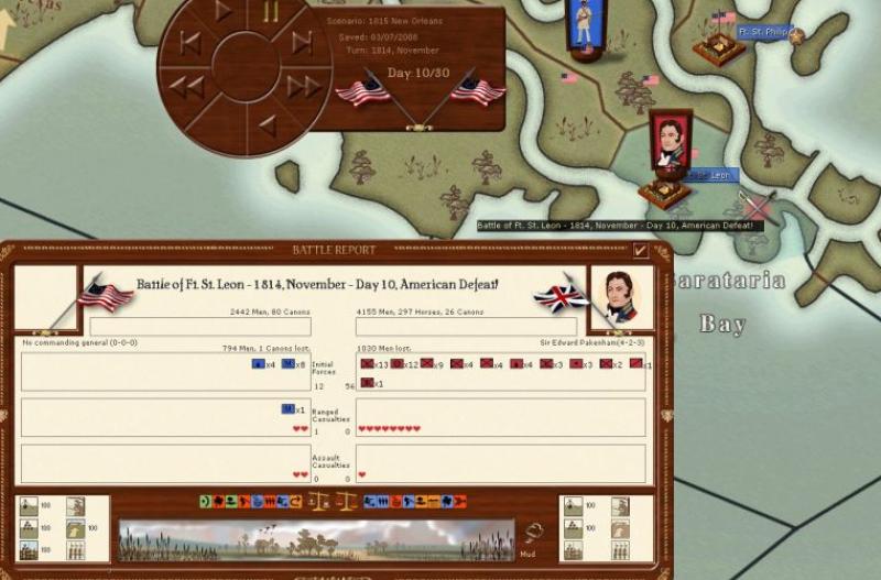 Скриншот из игры Birth of America 2: Wars in America 1750-1815 - 2
